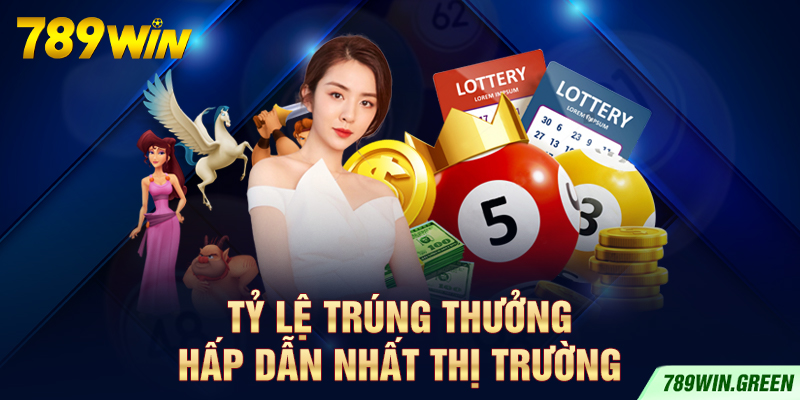 Tỷ lệ trúng thưởng hấp dẫn nhất thị trường Tỷ lệ trúng thưởng hấp dẫn nhất thị trường